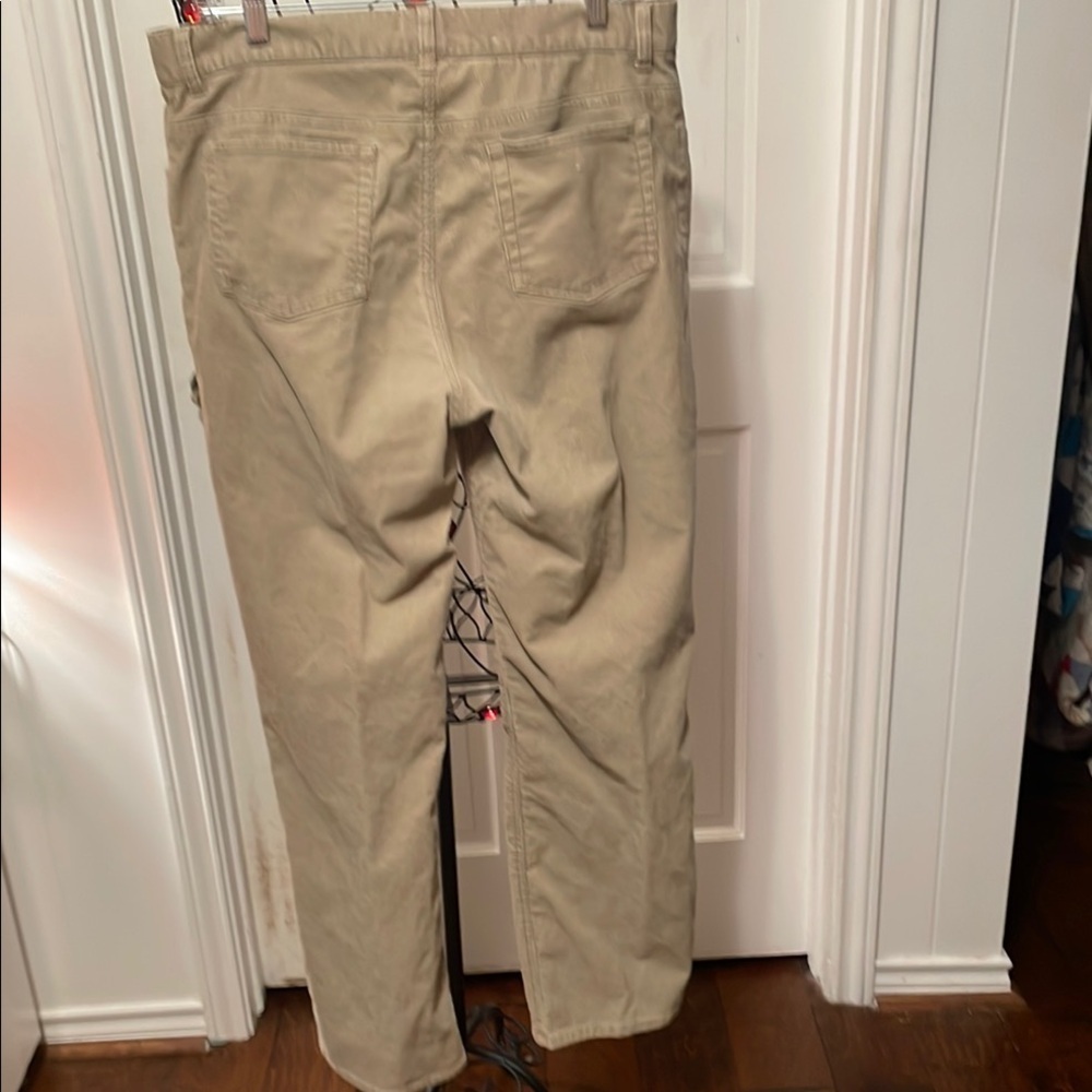 🥰🥰🥰3 for 12$🥰🥰🥰Jones New York Tan Corduroy Relaxed Fit Pants - Picture 5 of 8